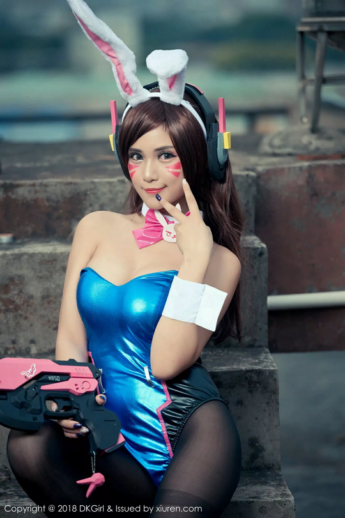 秀人集.com_[DKGirl御女郎]Vol.081_女神萌宝儿BoA守望先锋Dva特辑真空演绎丰乳肥臀诱惑写真46P