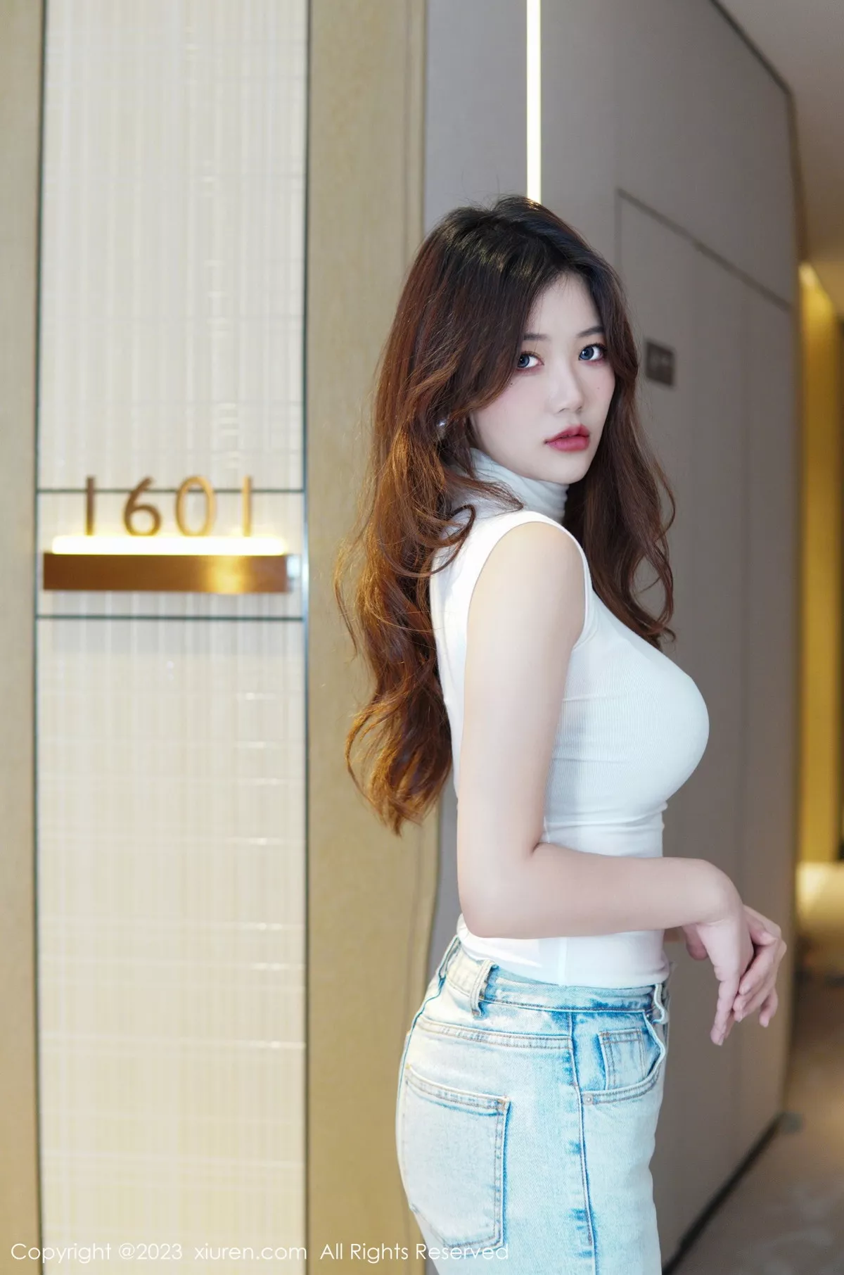 秀人集.com_[XiuRen秀人网]No.6102_模特奈奈子健身房剧情性感半透上衣配超薄无内肉丝惹火诱惑写真80P