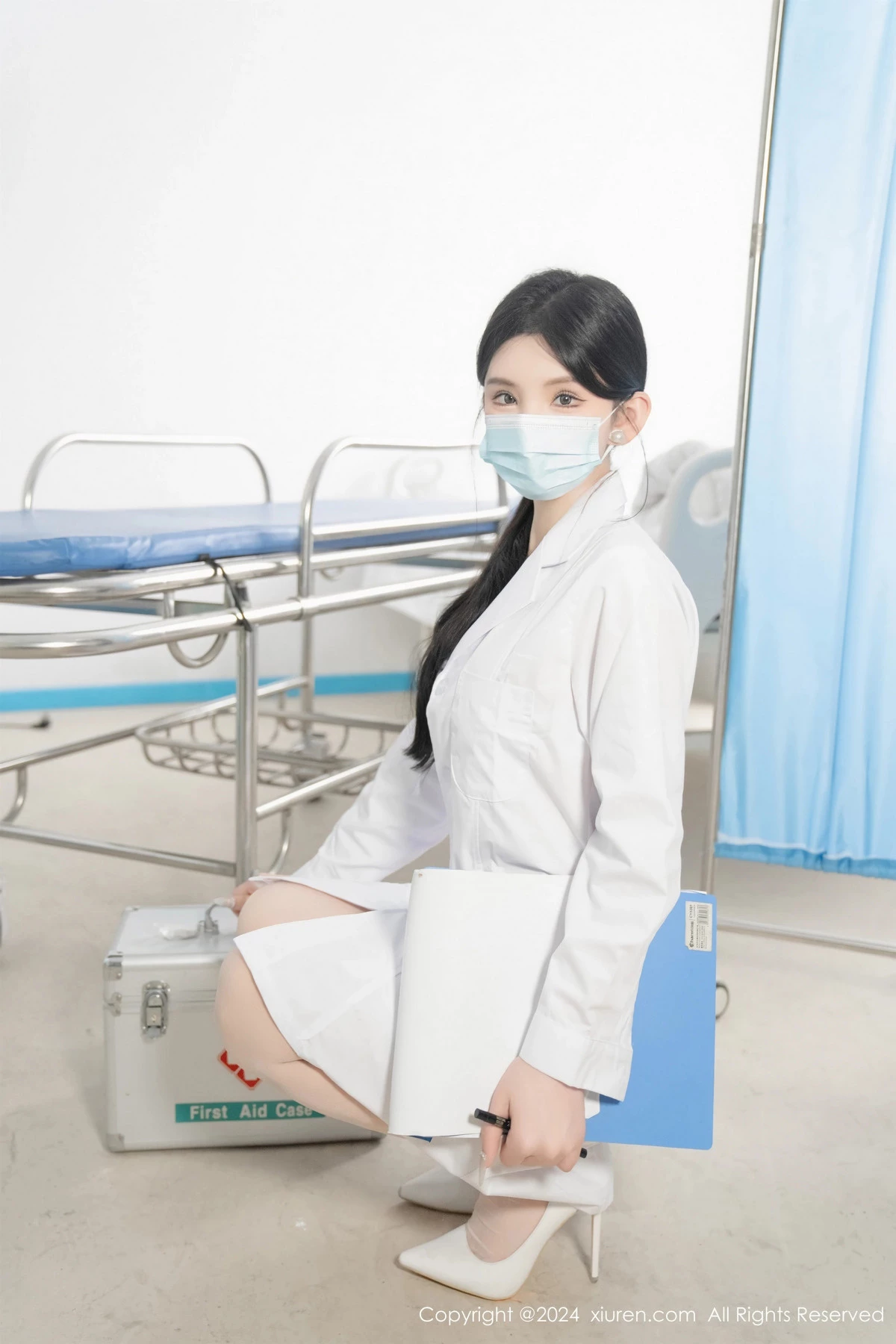 秀人集.com_[XiuRen秀人网]No.8481_女神周于希Sally女医生主题白大褂下性感内衣配白丝袜诱惑写真80P