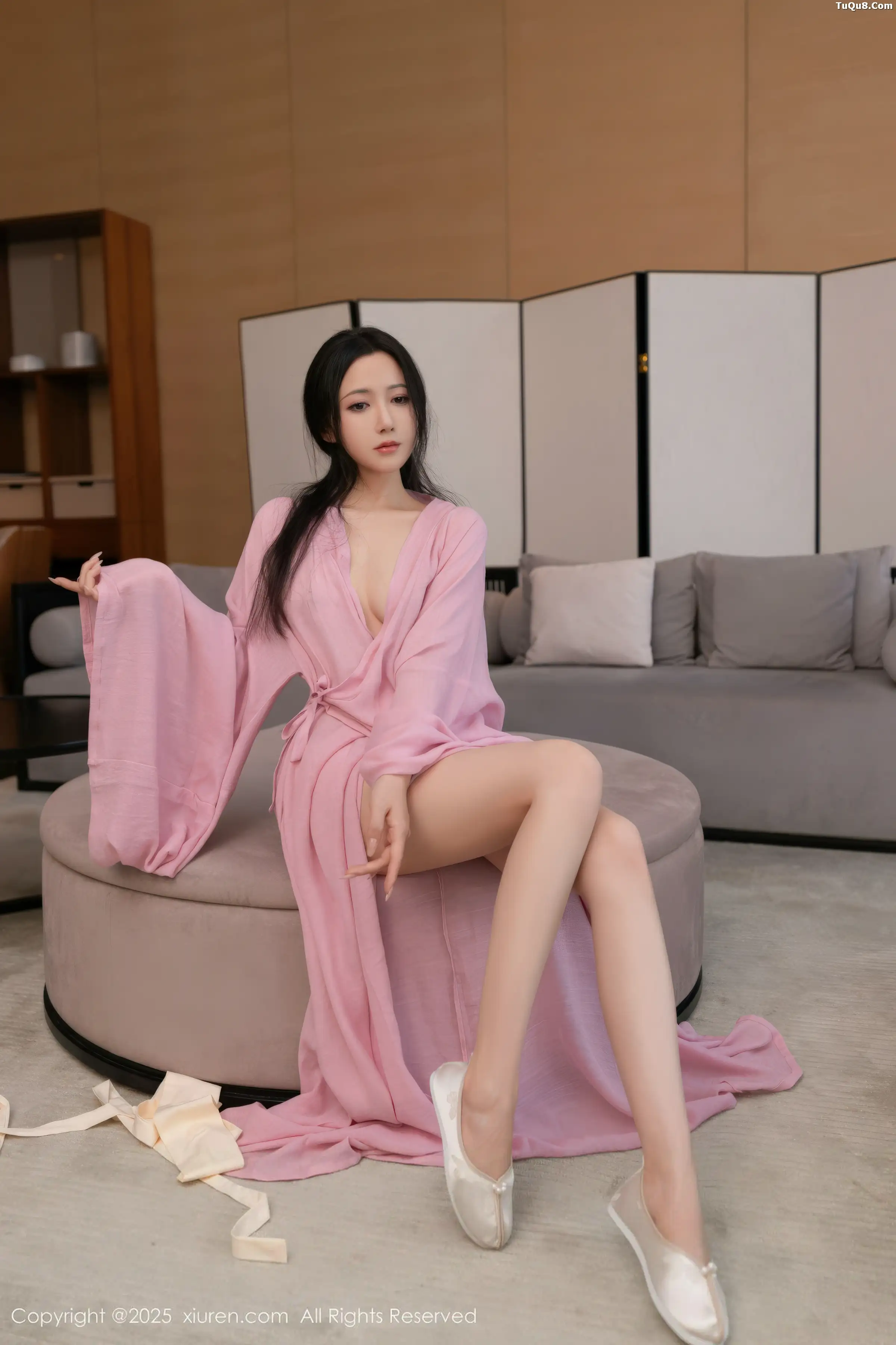 秀人集.com_[XiuRen秀人网]No.11049_模特鱼子酱Fish性感粉色月影纱配超薄肉丝秀曼妙身姿诱惑写真82P