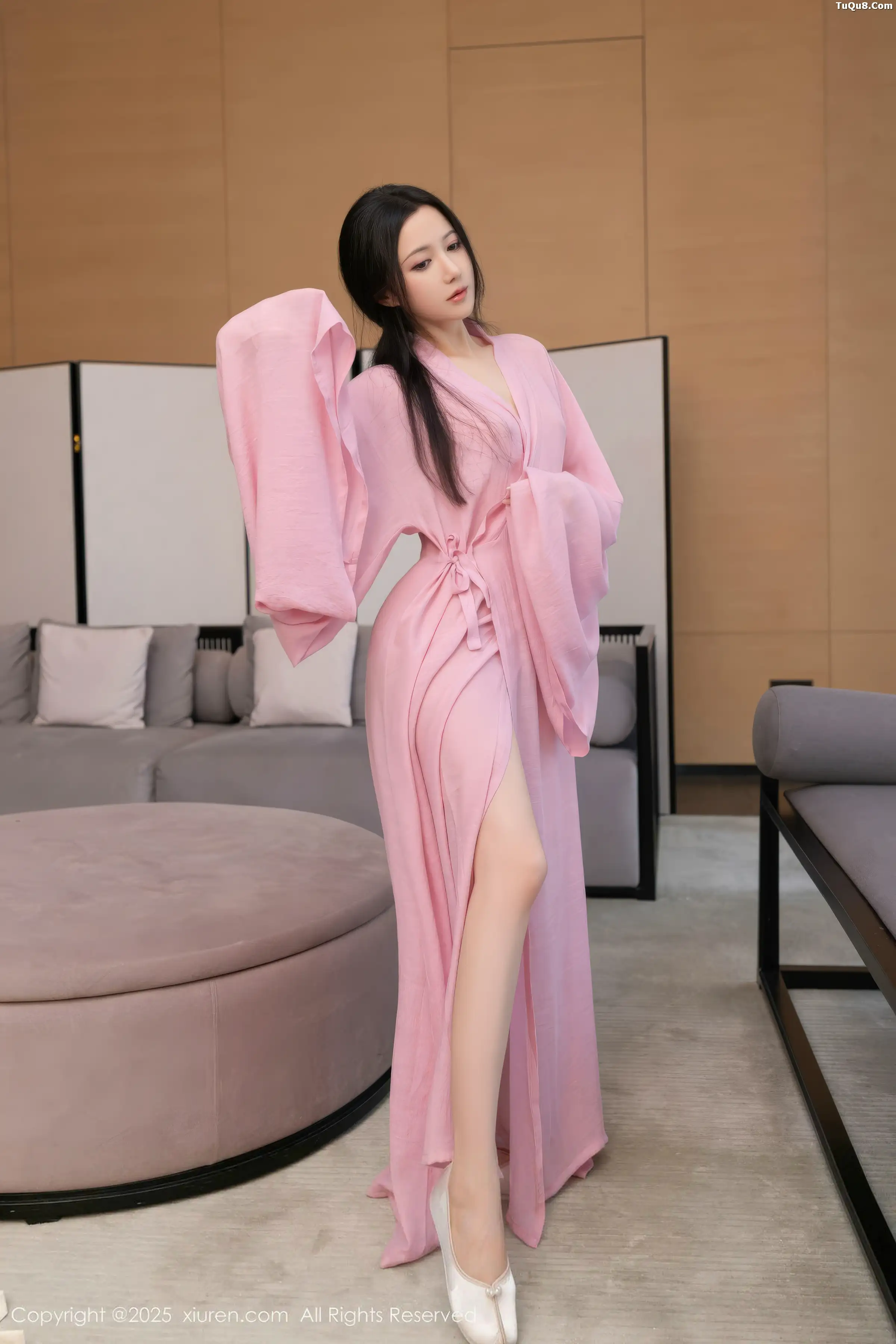 秀人集.com_[XiuRen秀人网]No.11049_模特鱼子酱Fish性感粉色月影纱配超薄肉丝秀曼妙身姿诱惑写真82P