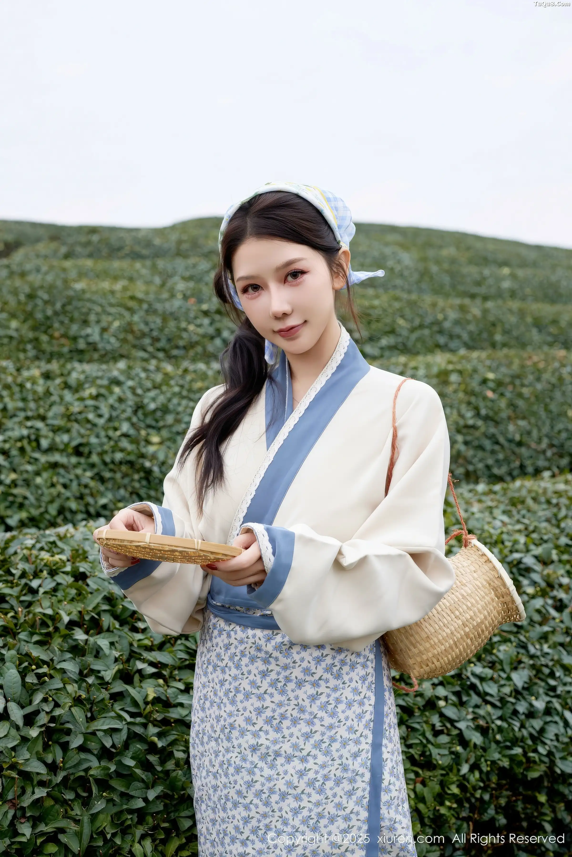 秀人集.com_[XiuRen秀人网]No.11098_模特尹甜甜户外采茶姑娘装扮性感长裙秀翘臀美腿迷人诱惑写真61P