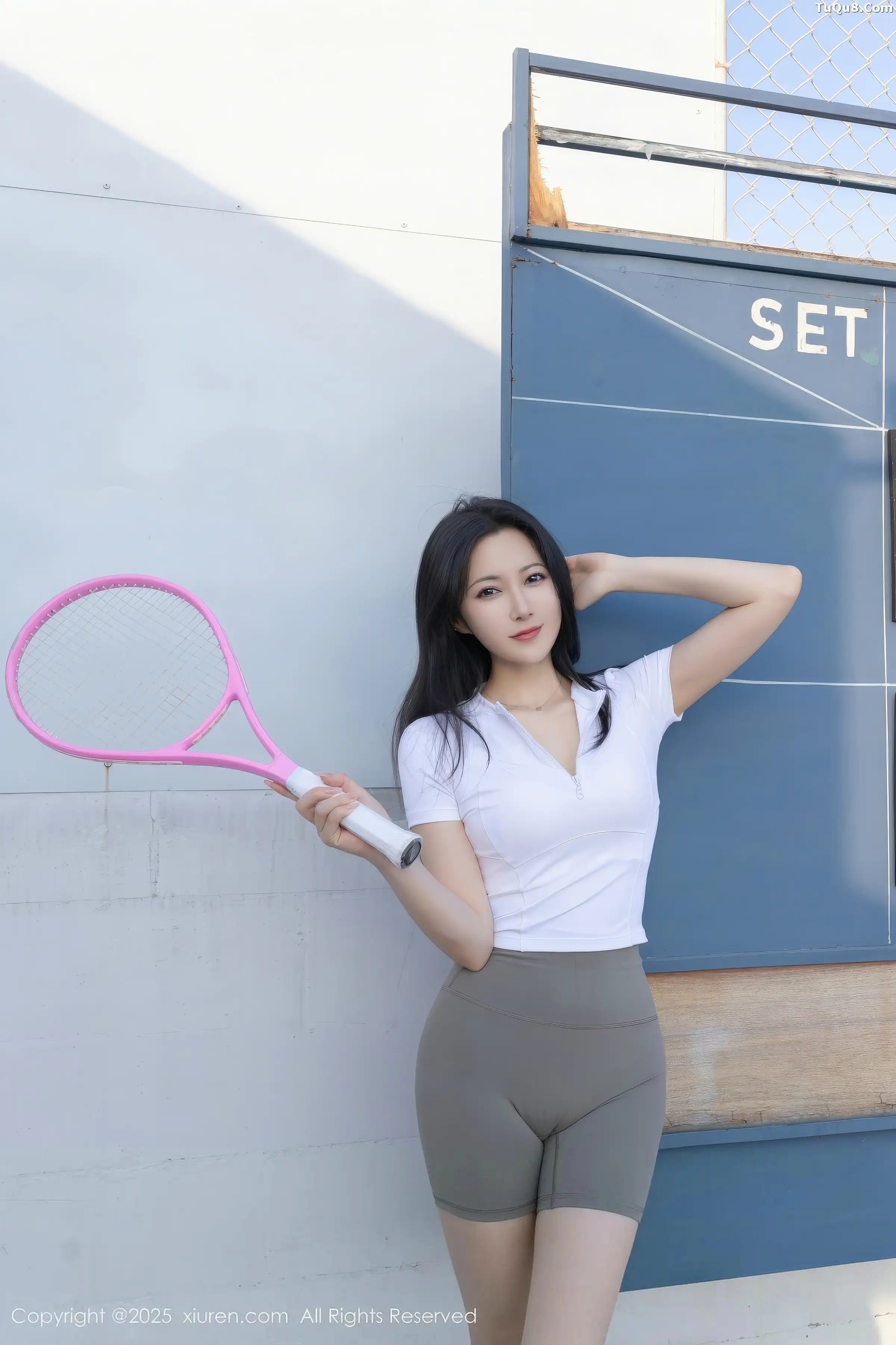 秀人集.com_[XiuRen秀人网]No.11106_模特鱼子酱Fish网球场景性感紧身运动服饰秀完美身材诱惑写真78P