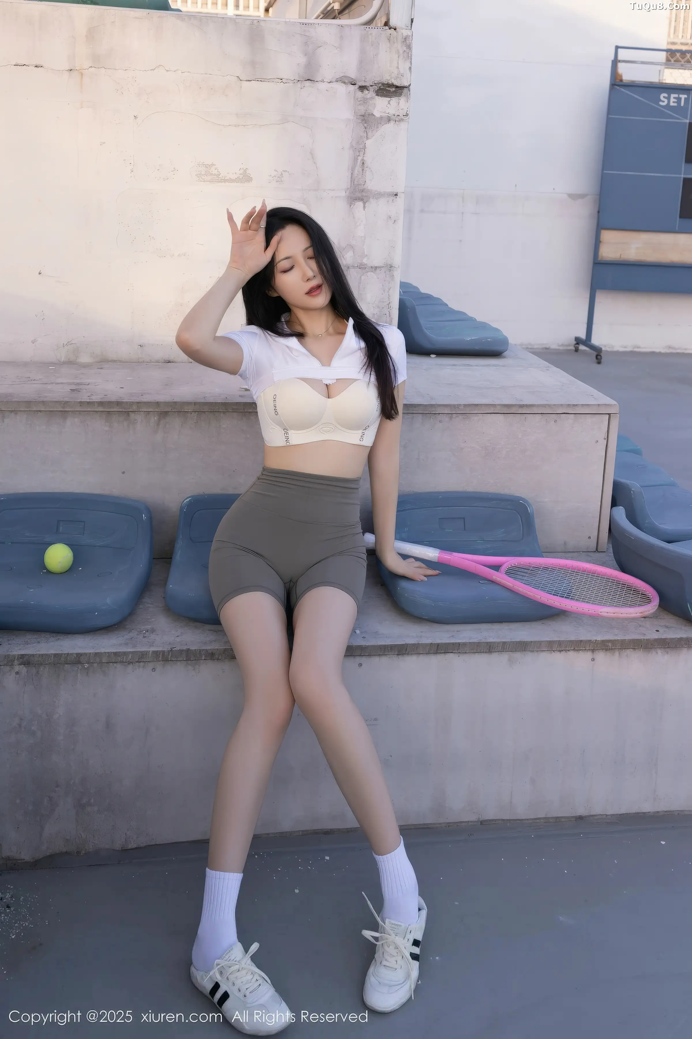 秀人集.com_[XiuRen秀人网]No.11106_模特鱼子酱Fish网球场景性感紧身运动服饰秀完美身材诱惑写真78P